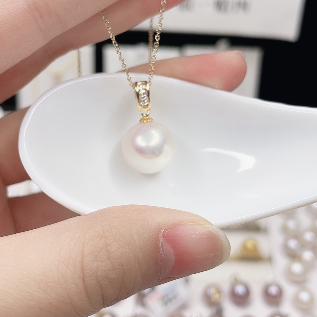 淡水珍珠合金吊坠(赠链)