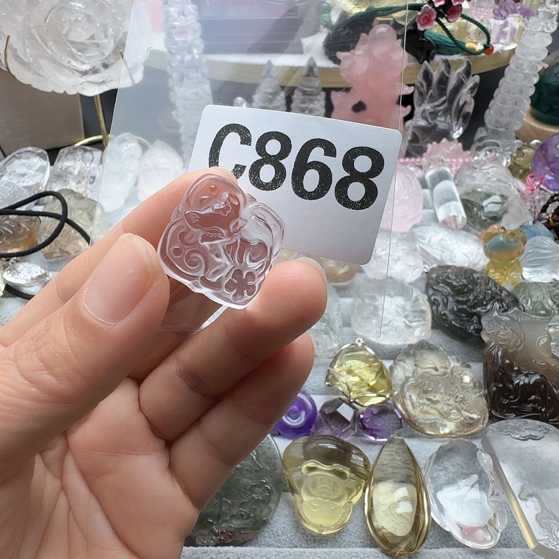 水晶手链未镶嵌水晶868