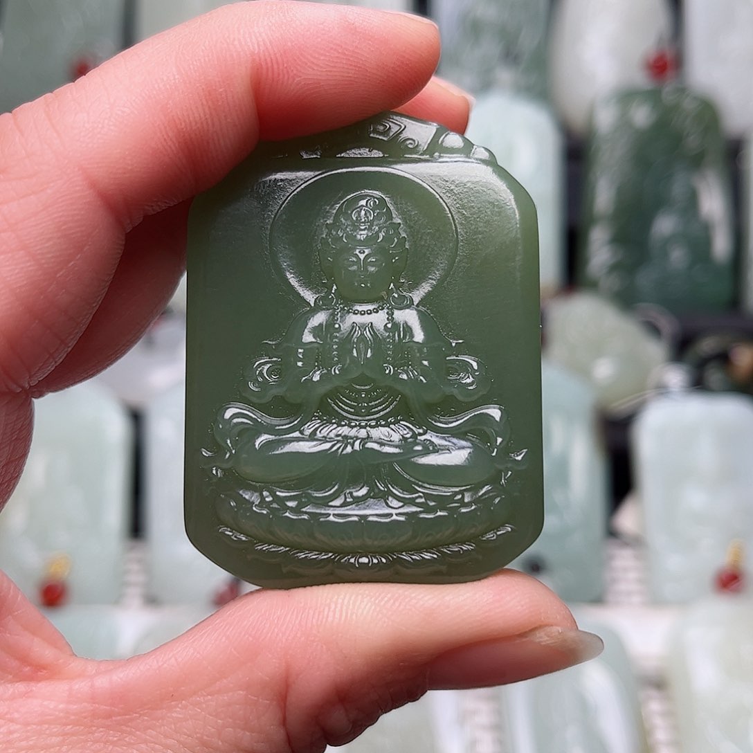 和田玉挂件未镶嵌