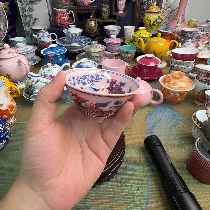 摆件景德镇陶瓷老厂瓷8