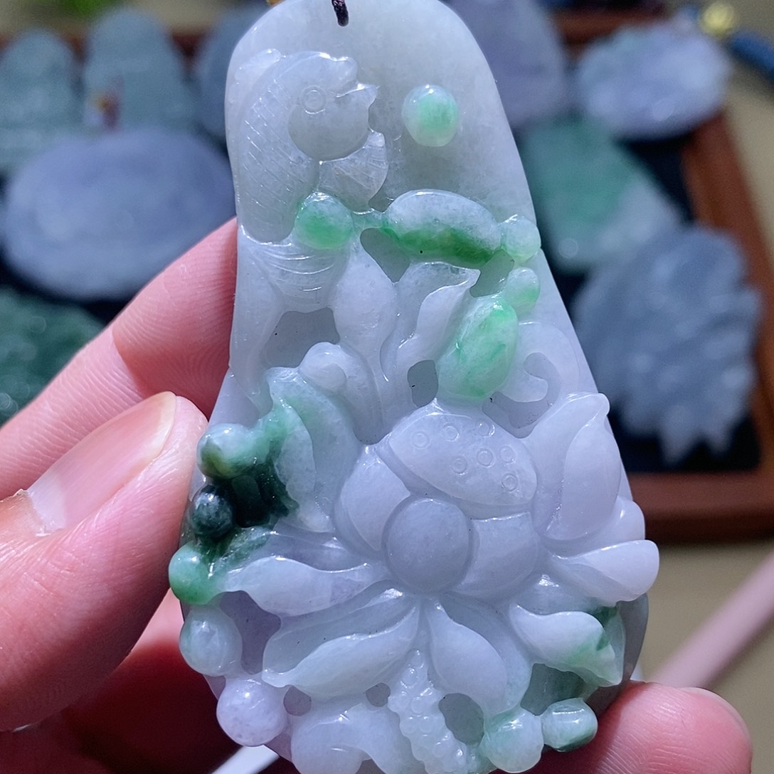 【闪购商品】翡翠未镶嵌颈饰111111111111111