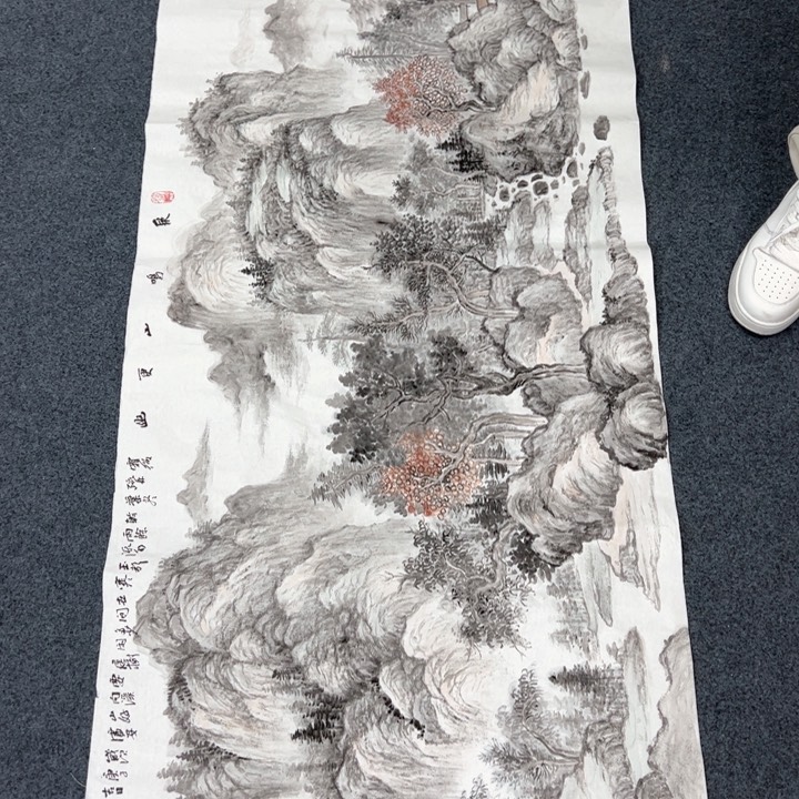 国画纯手绘作品欣赏图