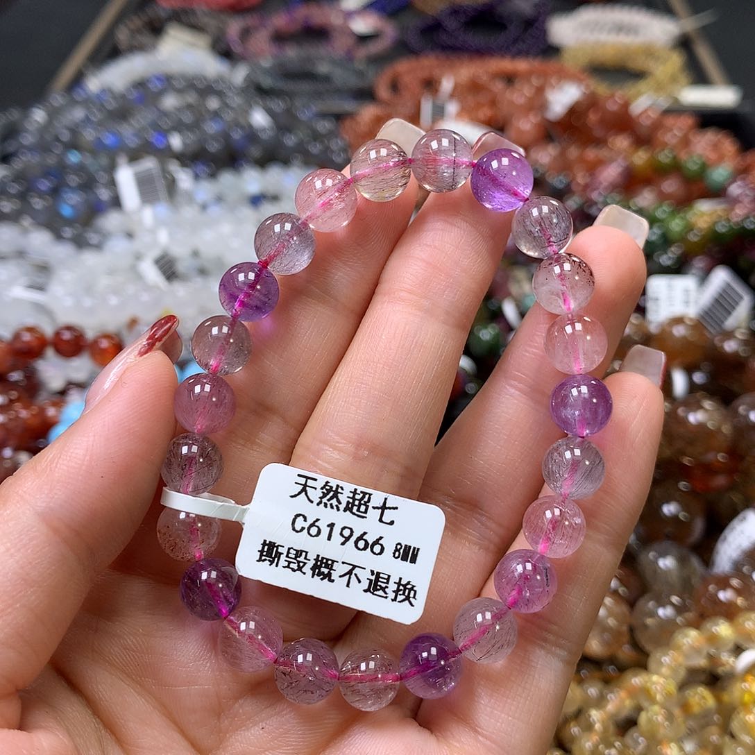 水晶手链未镶嵌，