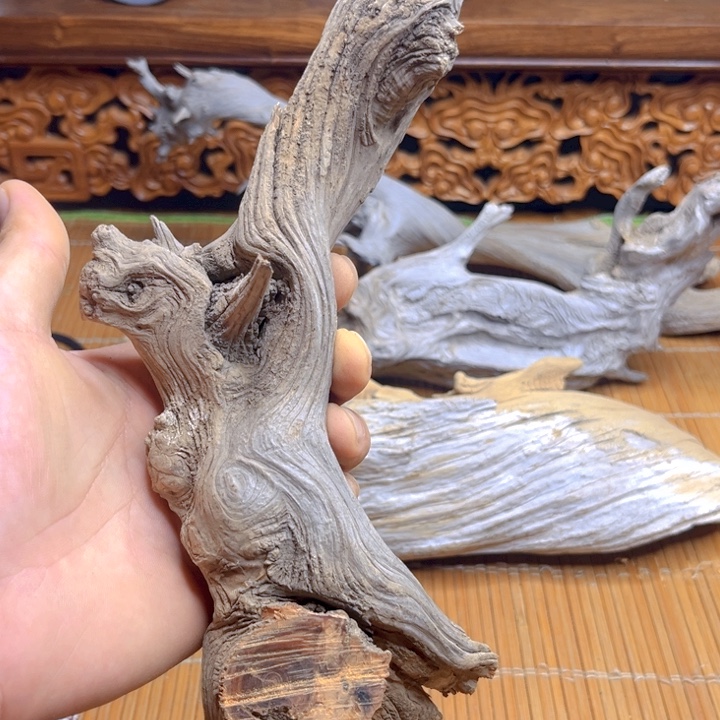 千***店柏木（崖柏）北太行崖柏毛料摆件