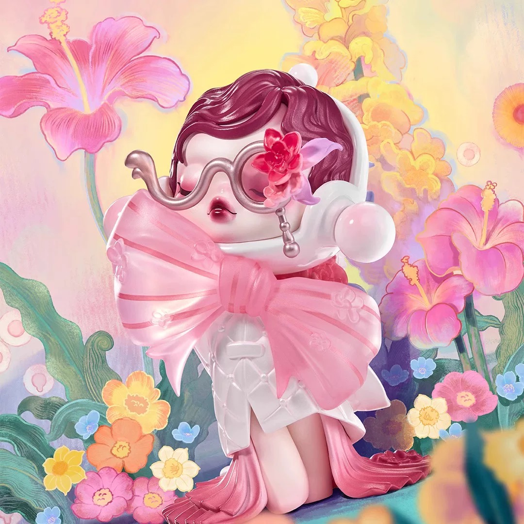 （拆盒）小手拉小手系列盲盒潮玩手办