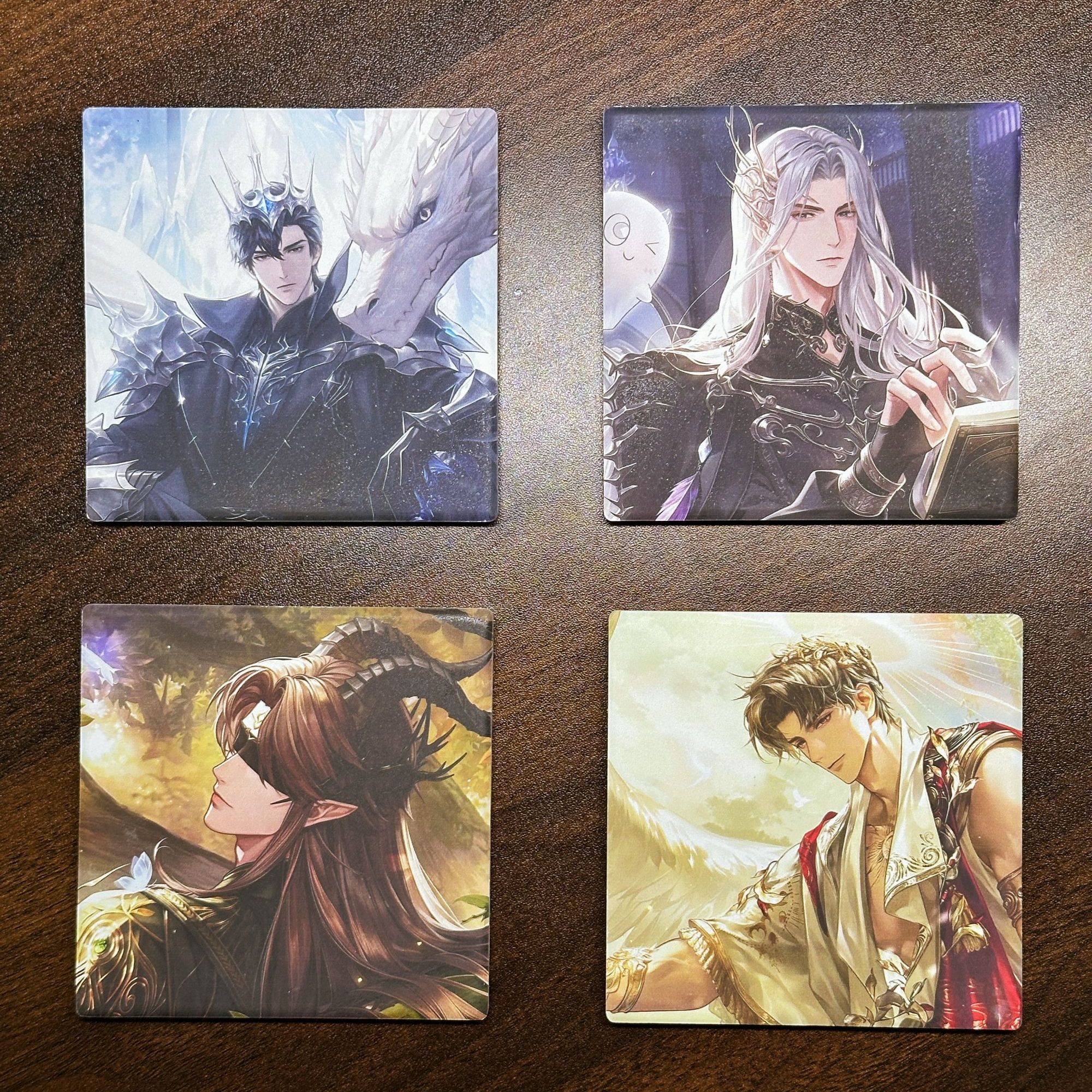 【全新升级】世外陶瓷杯垫第二期全新柄图 顾时夜 四哥 