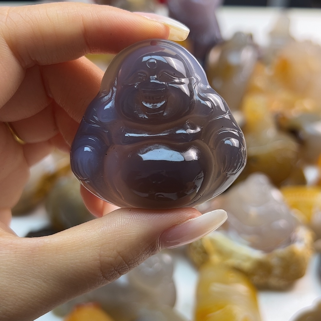 玛瑙/玉髓未镶嵌颈饰