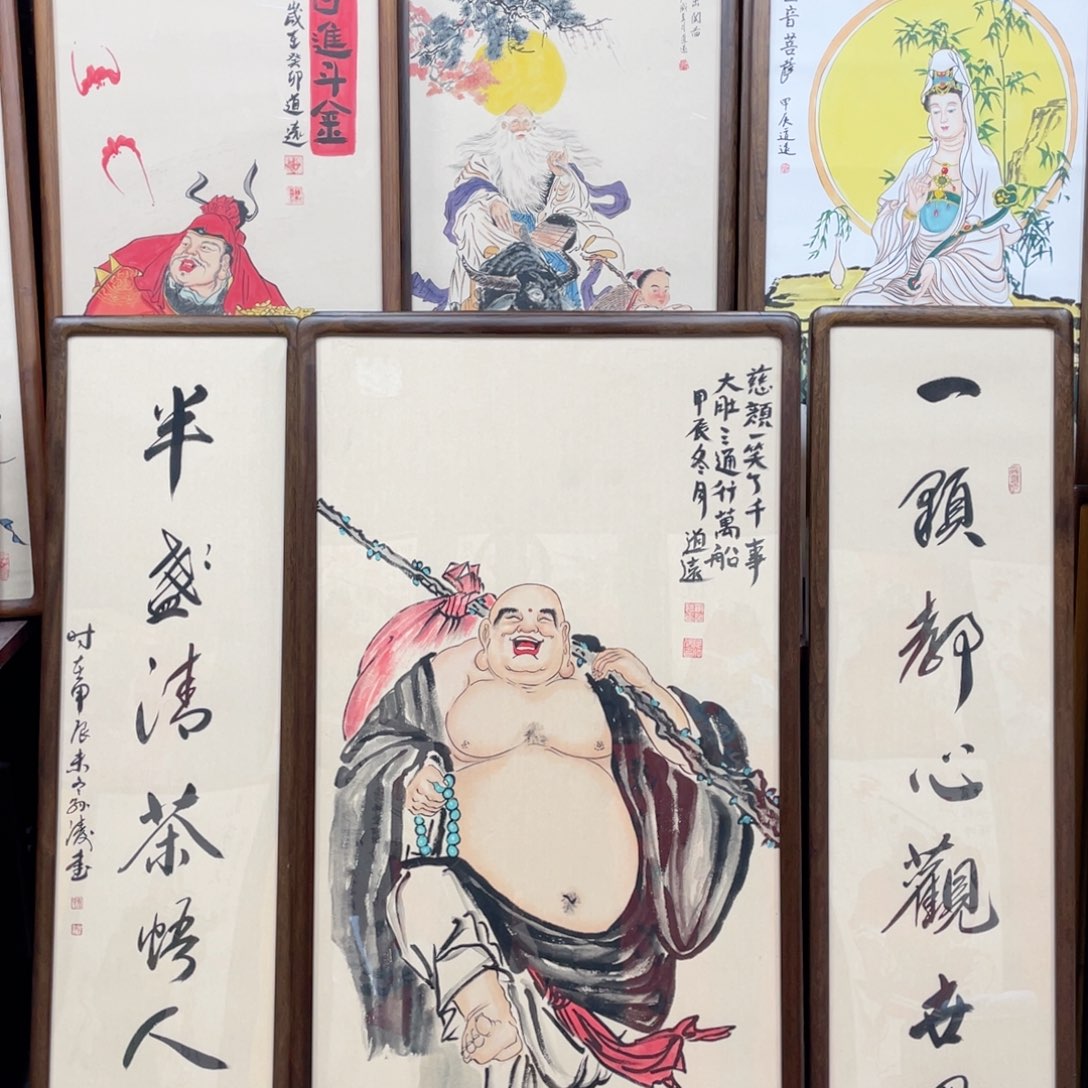 国画厦****）阿冲手绘钟馗