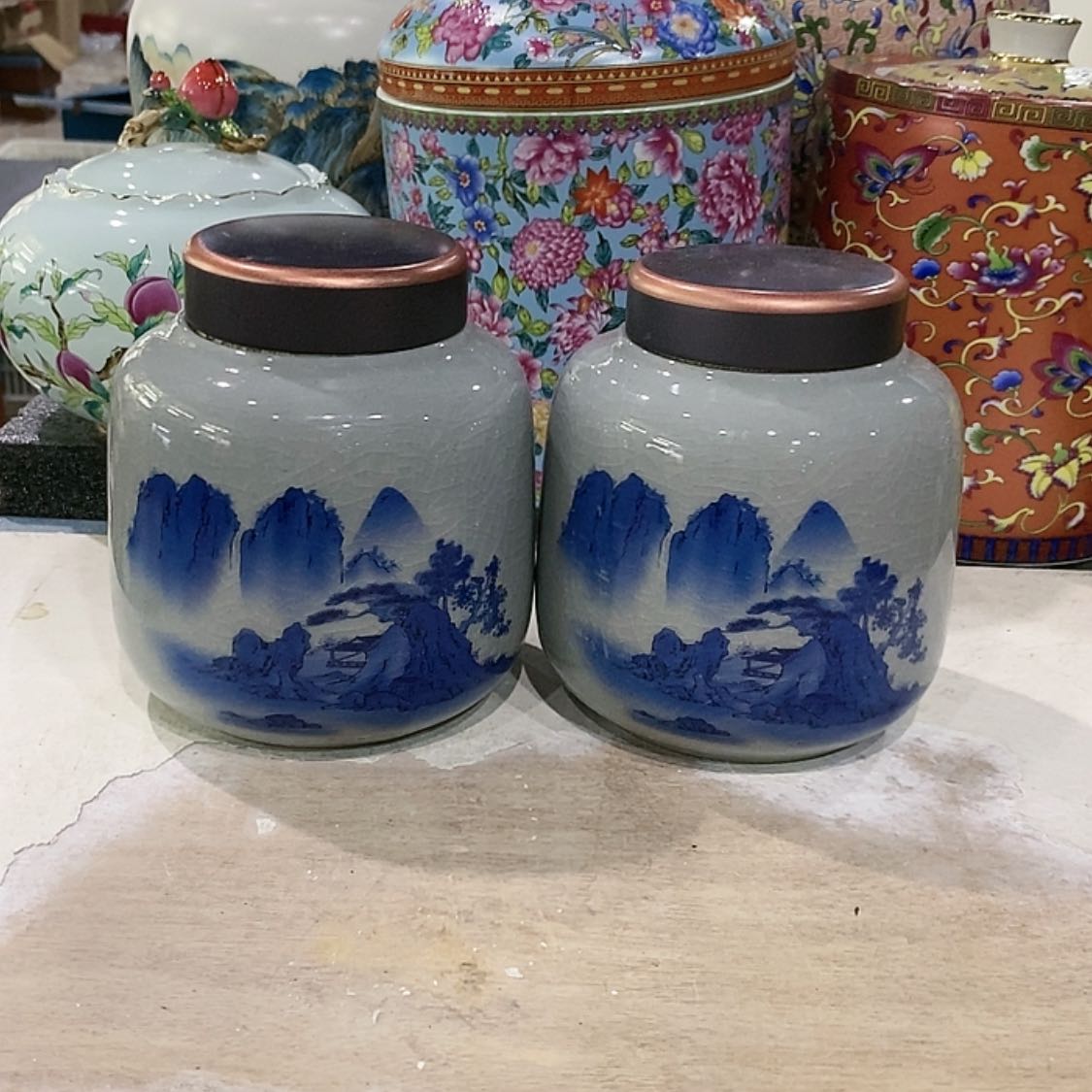 【闪购商品】罐茶叶罐陶瓷茶叶罐