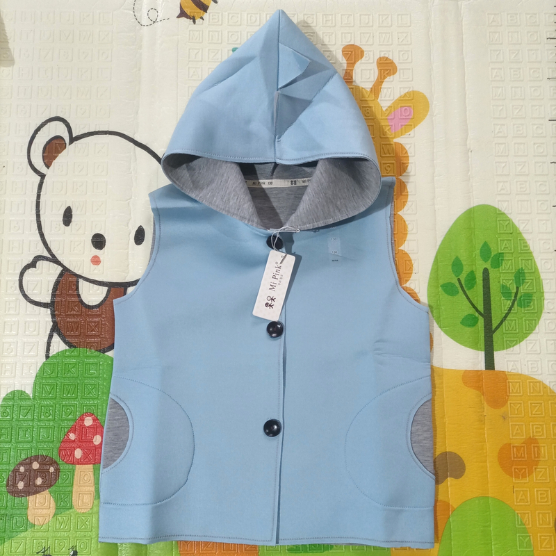 太空棉连帽马甲B110203