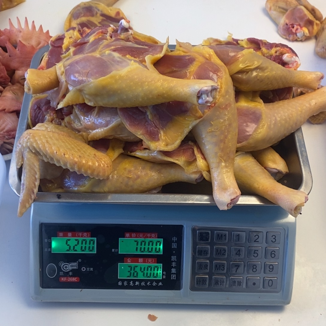 30天包装现杀现卖鸡腿