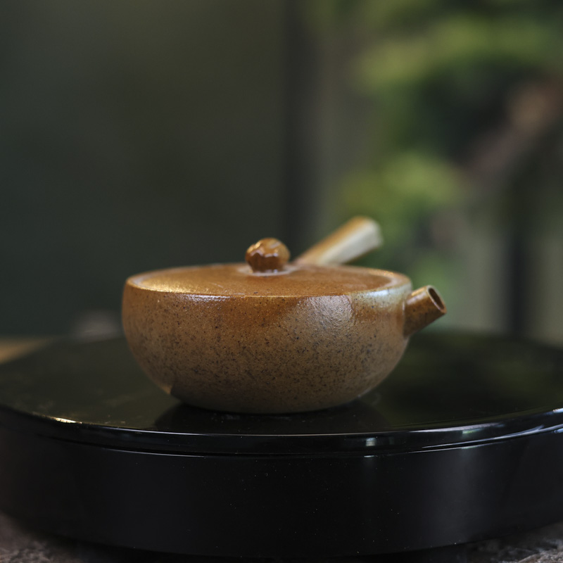 【九姐爱喝茶】观羽榛子侧把壶（观羽0367）