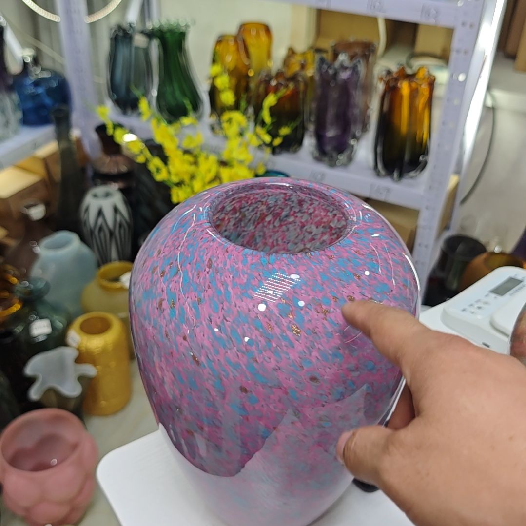 高29口8琉璃造型花瓶