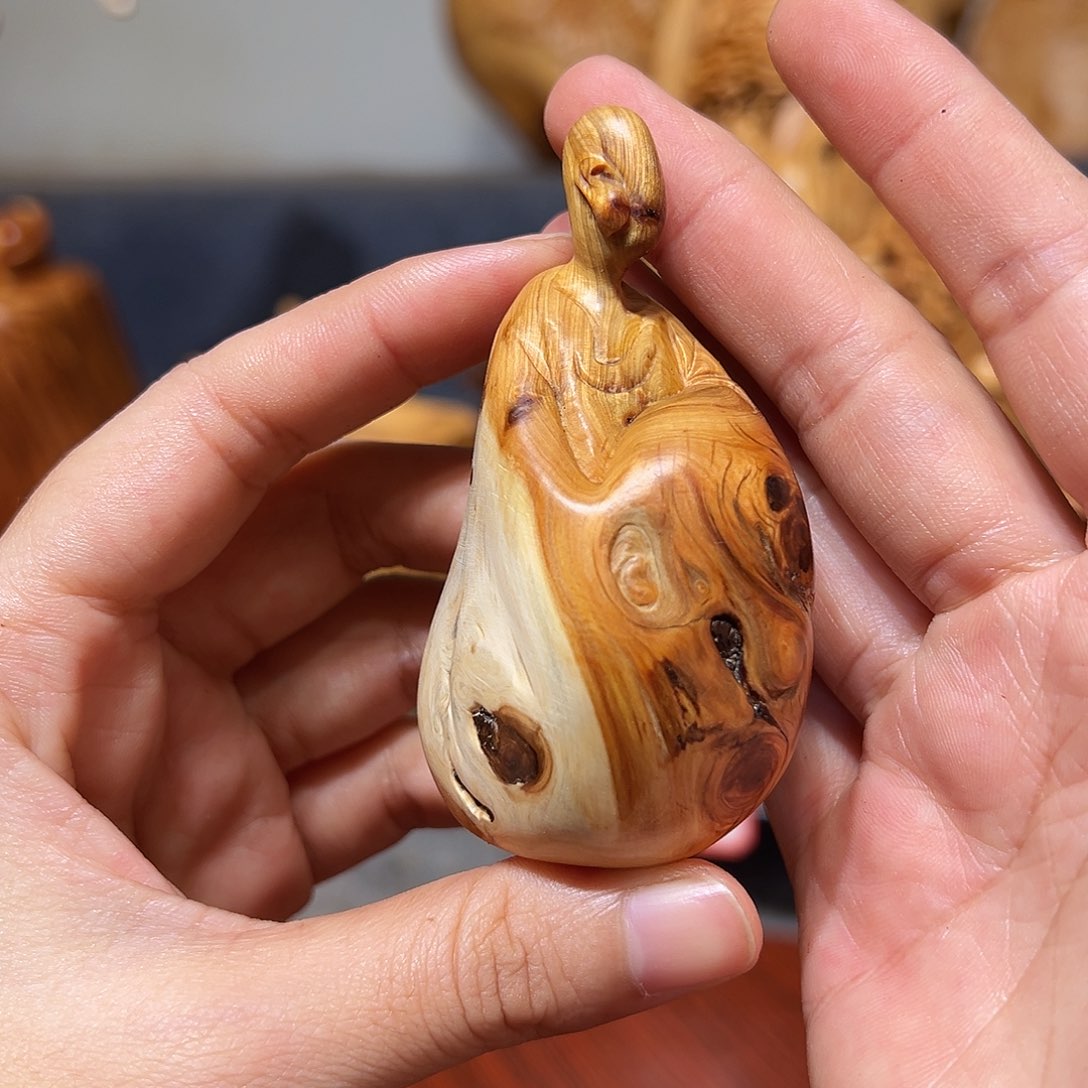 柏木（崖柏）崖柏木手把件摆件