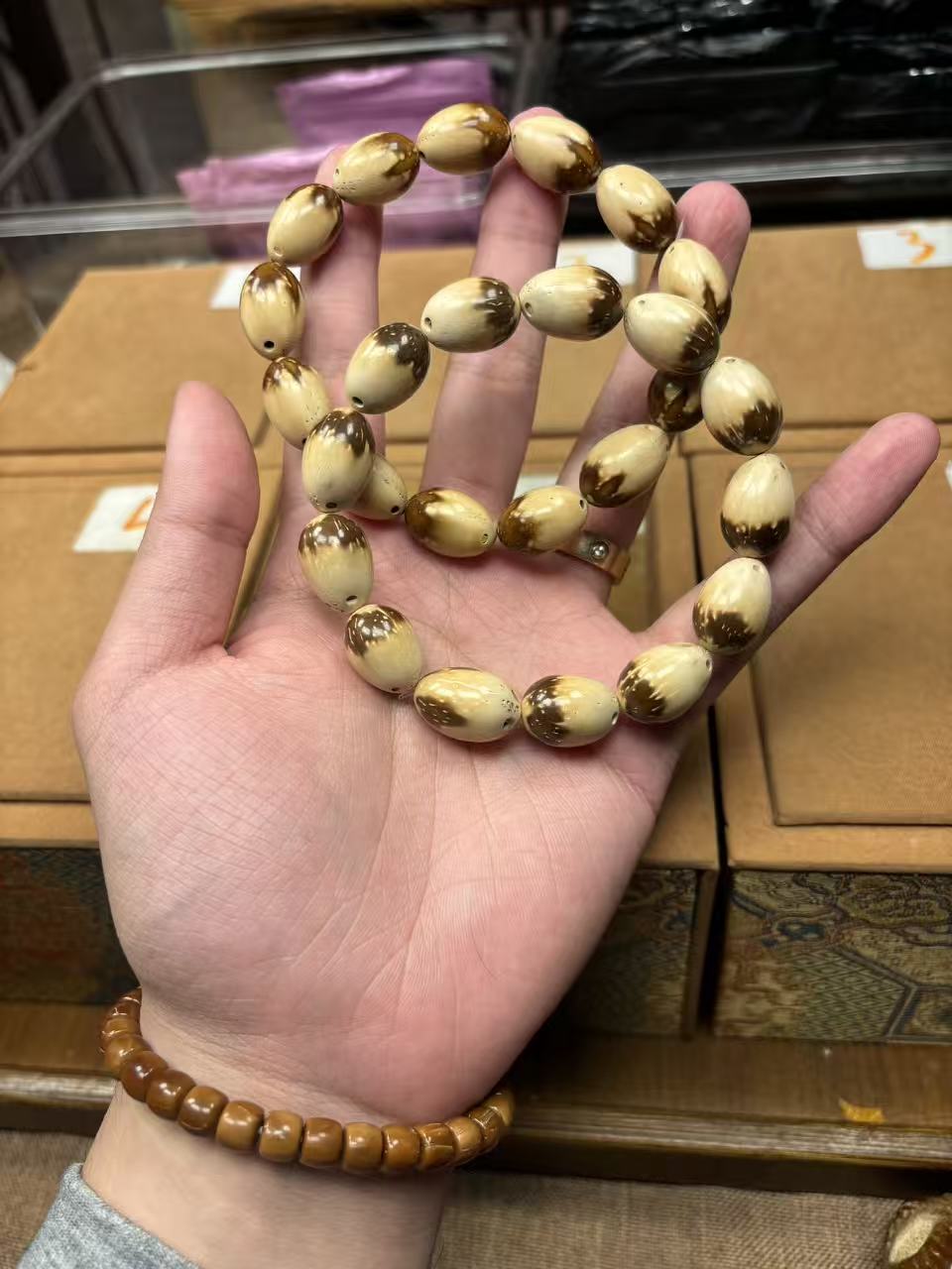 紫金鼠龙蛋单圈手串