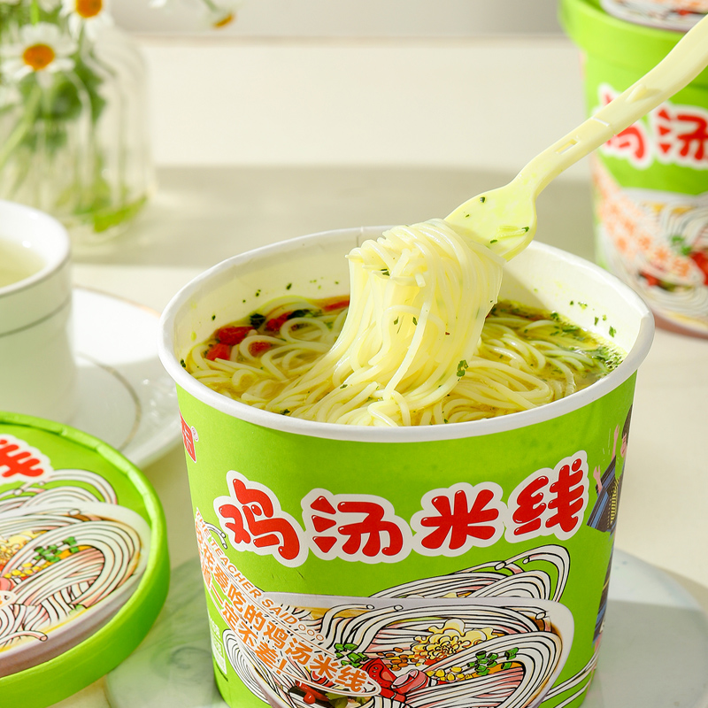 天承 鸡汤味米线过桥米线速食早晚餐食品休闲速食食品商品图