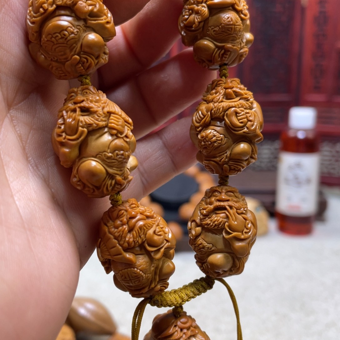 橄榄核吊坠橄榄核雕