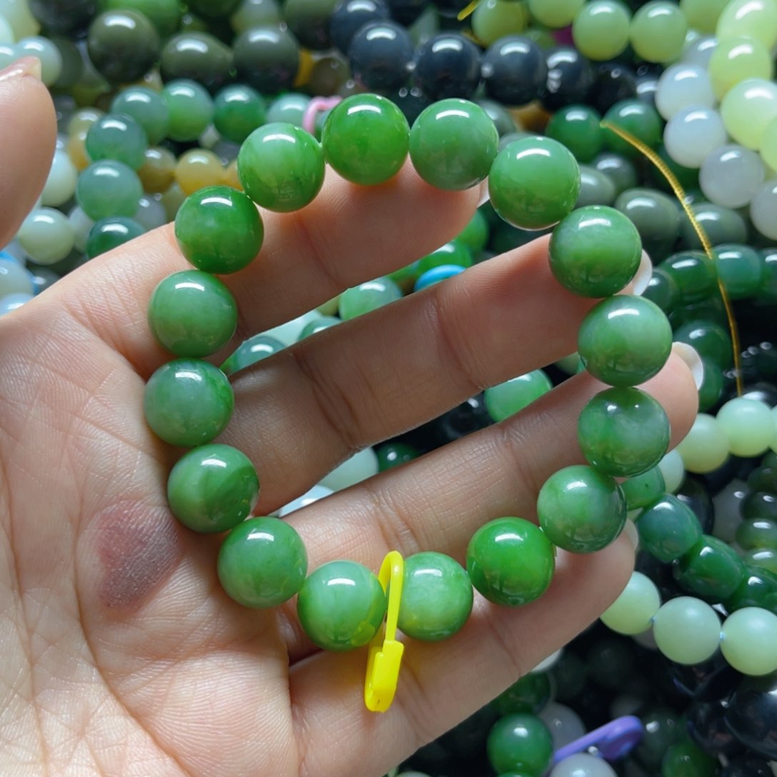 和田玉手链未镶嵌