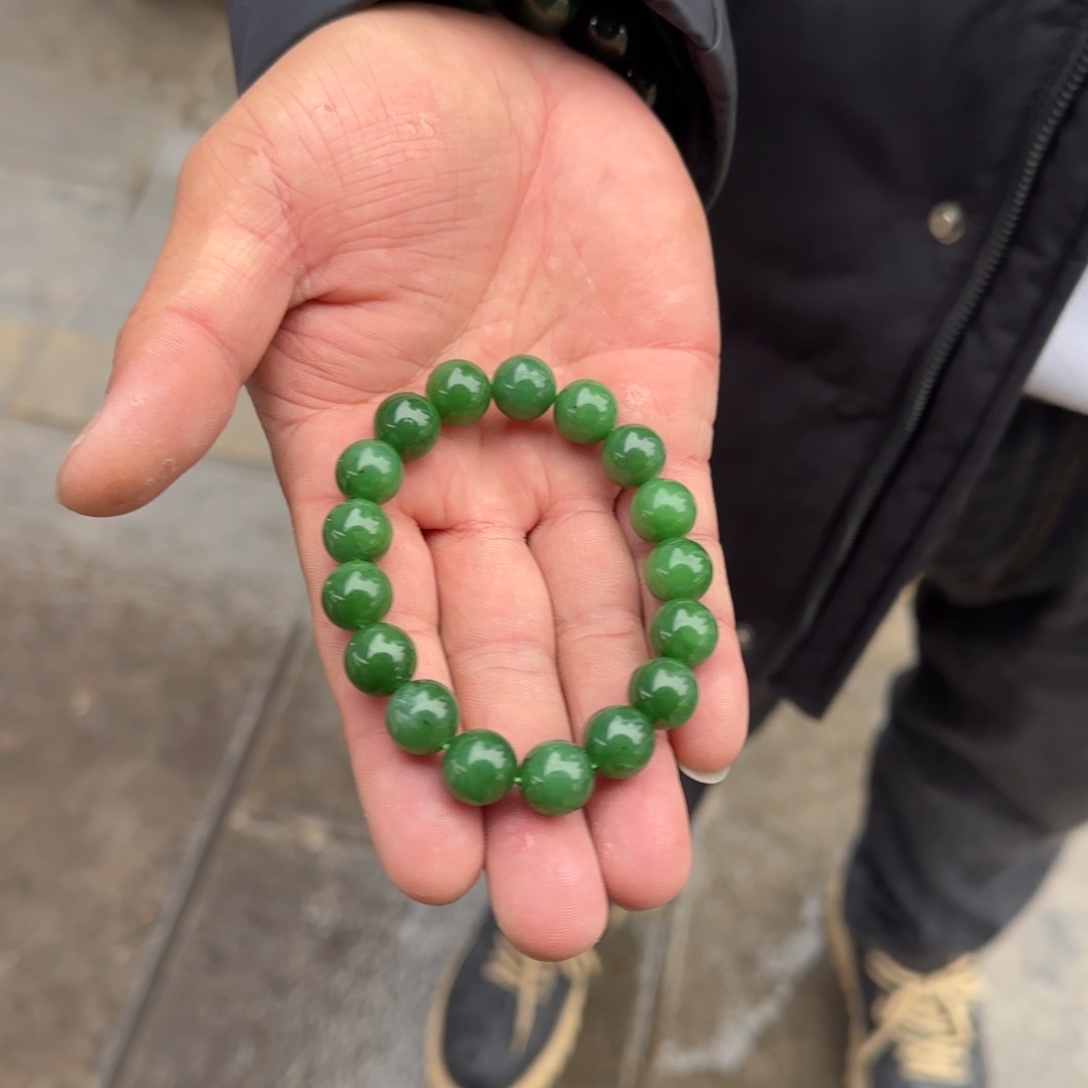 和田玉手链未镶嵌