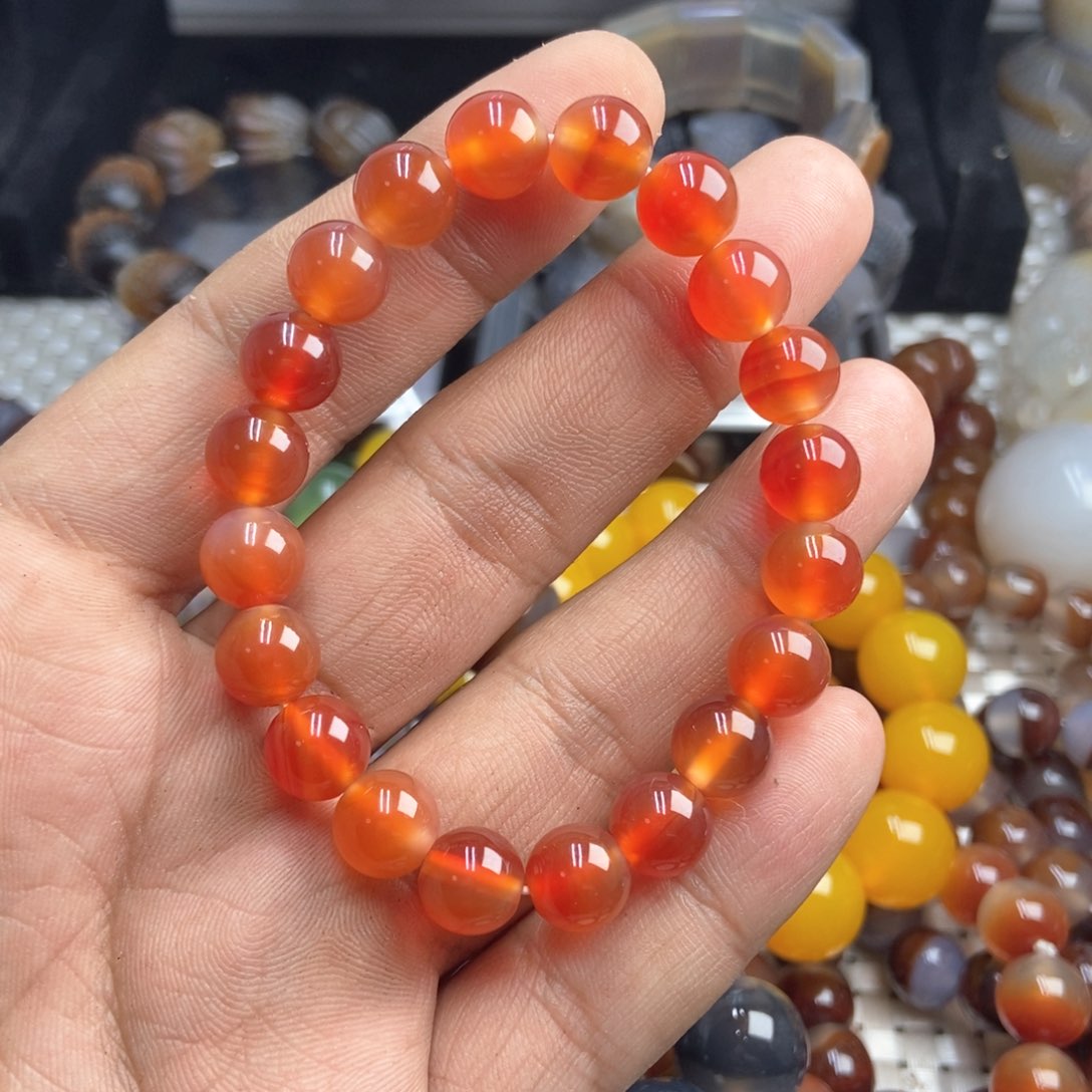 玛瑙/玉髓手串未镶嵌