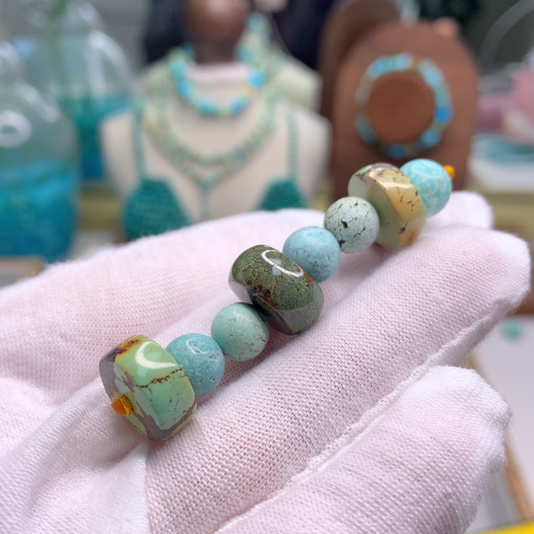 绿松石未镶嵌配饰