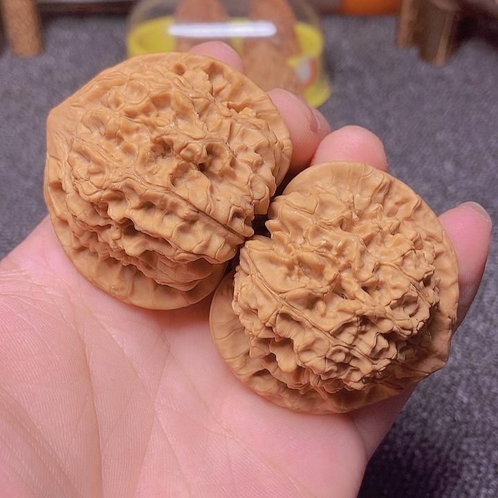文玩核桃把件文玩核桃麻核桃成品对