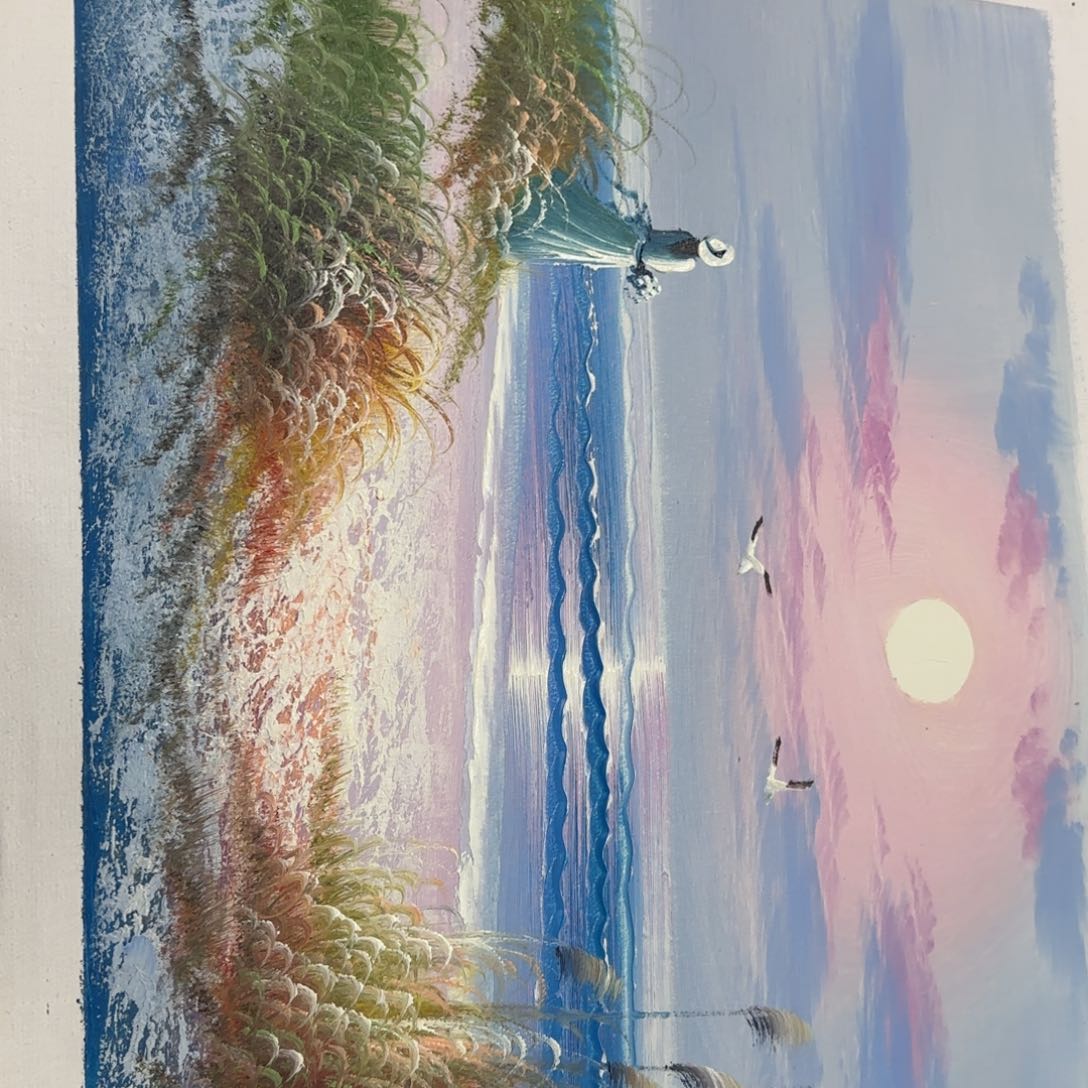 油画好的我真的好喜欢