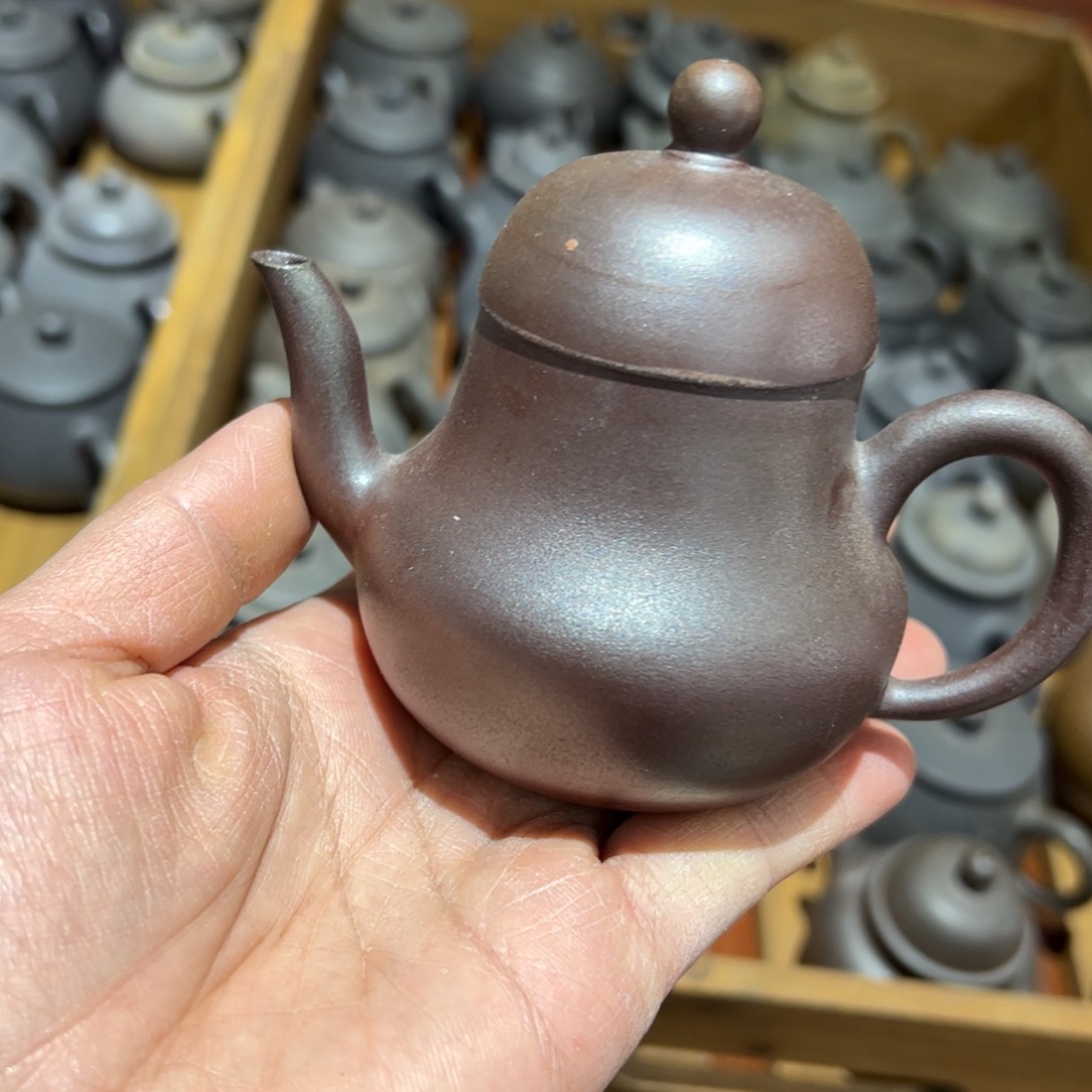 贵台龙窑柴烧茶壶82
