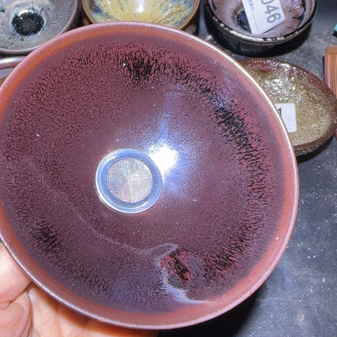茶盏福建盏茶器瑕疵茶漏