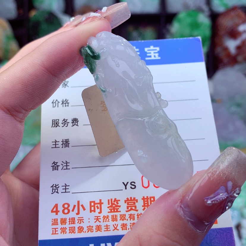 【闪购商品】翡翠颈饰未镶嵌挂件