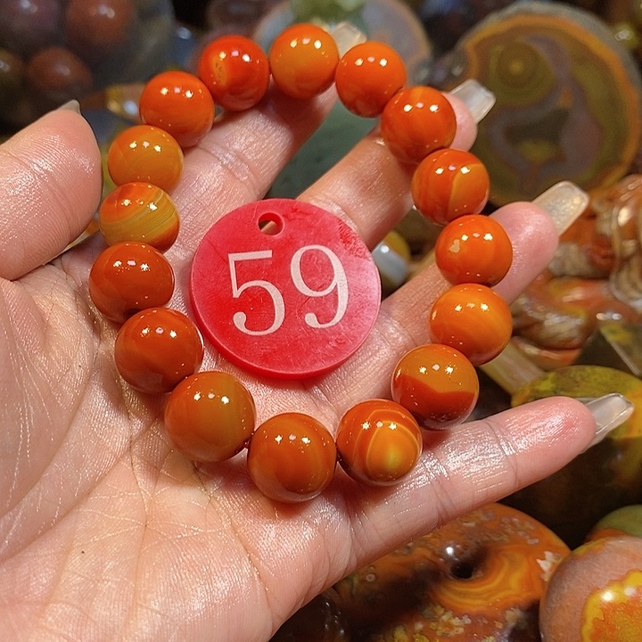 玛瑙/玉髓手链未镶嵌丶