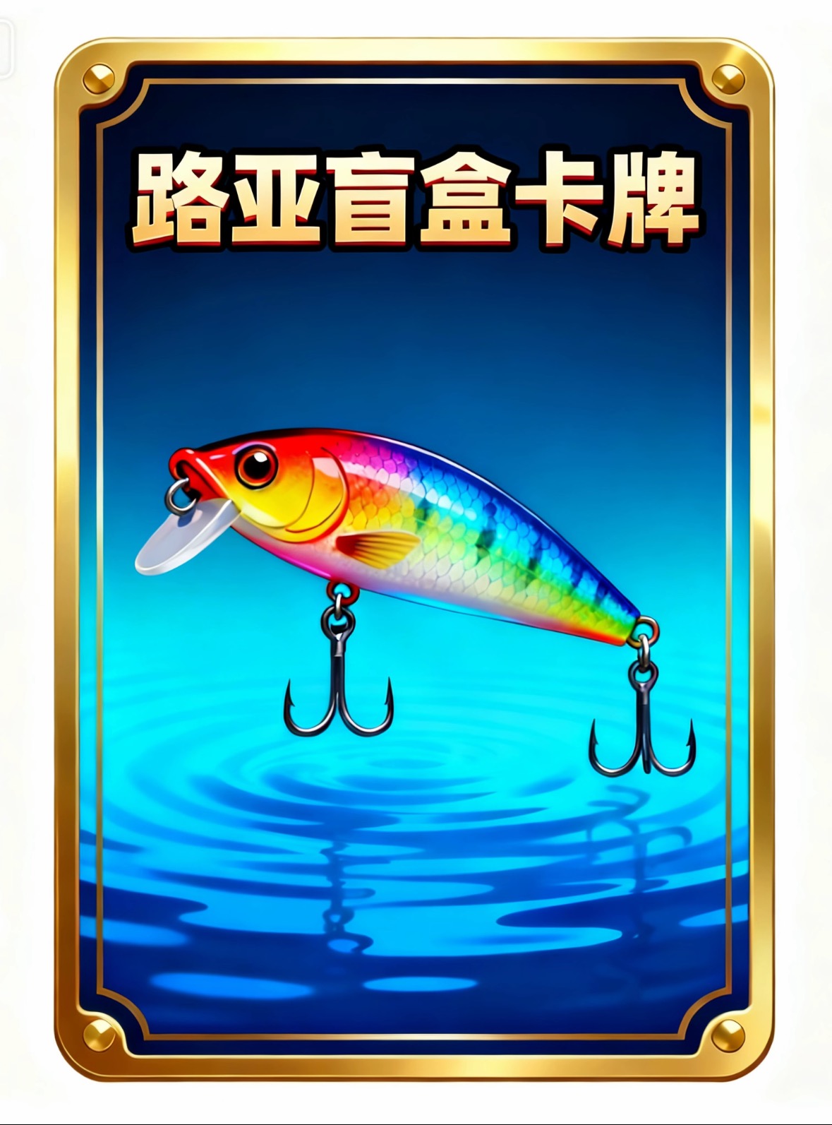 【一发】路亚用具卡牌拆卡