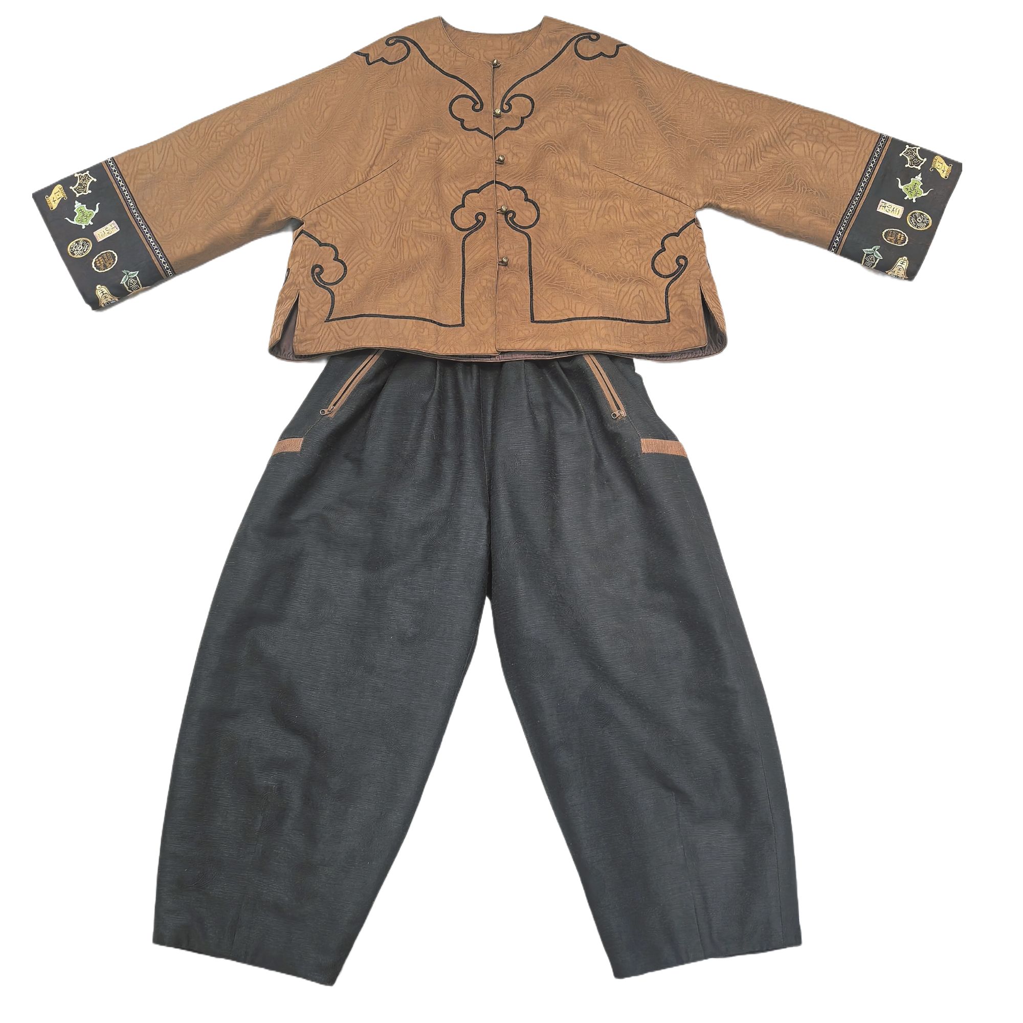 【成套搭配】葳蕤国风新中式棉衣+棉裤