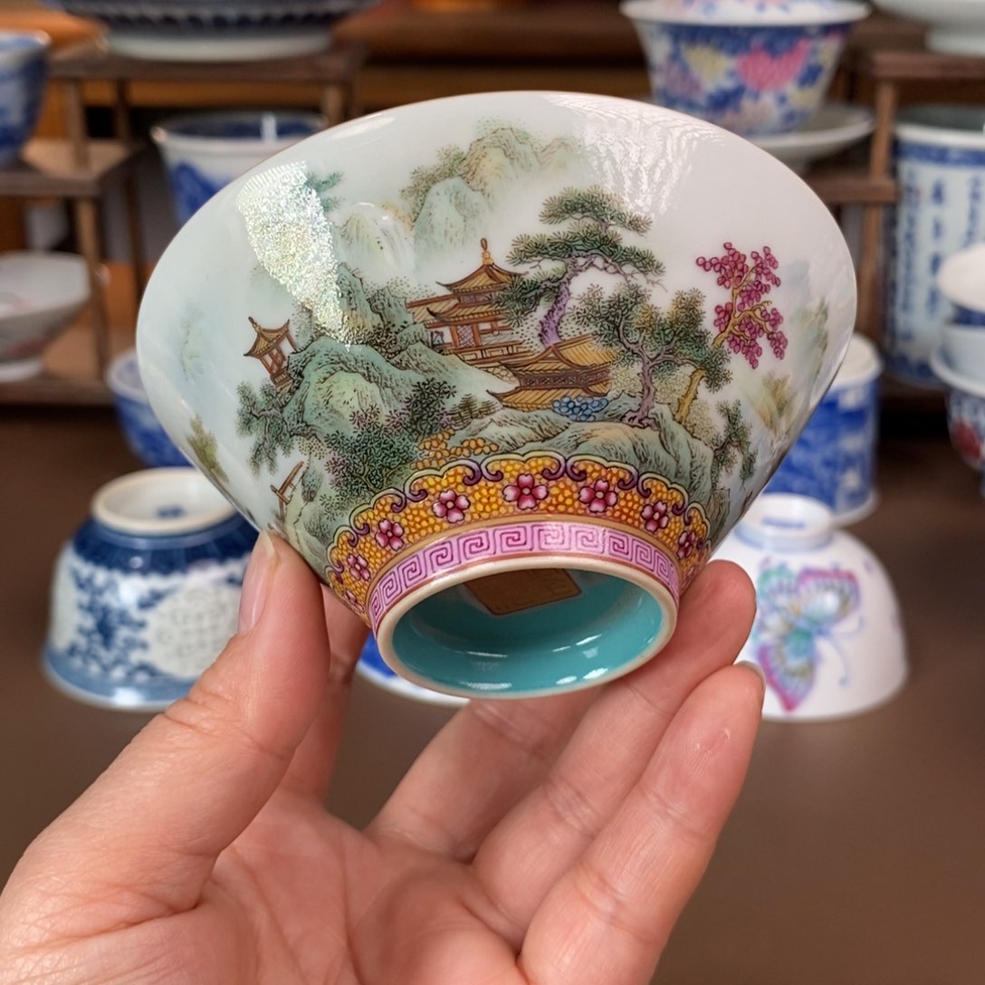 景德镇陶瓷手工手绘