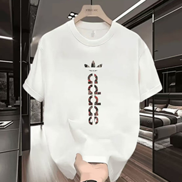 【一折粉丝福利】潮牌短袖T恤宽松印花夏季男女同款