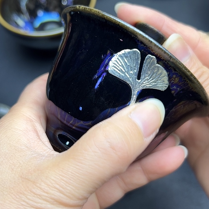 茶盏建窑建盏主人杯