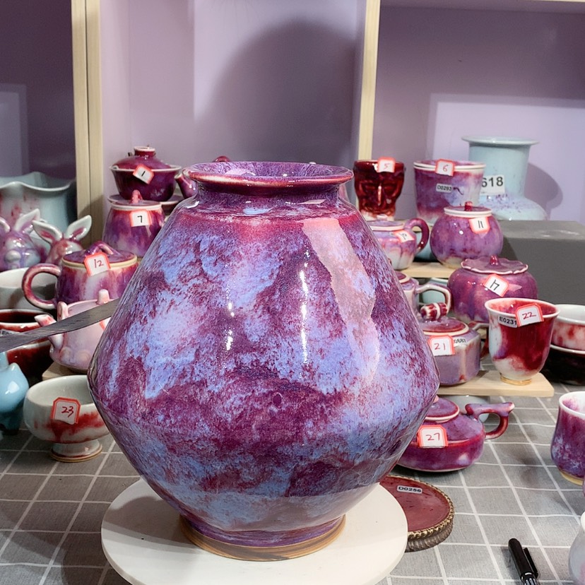 【闪购商品】奇***美钧瓷主人杯摆件工艺品