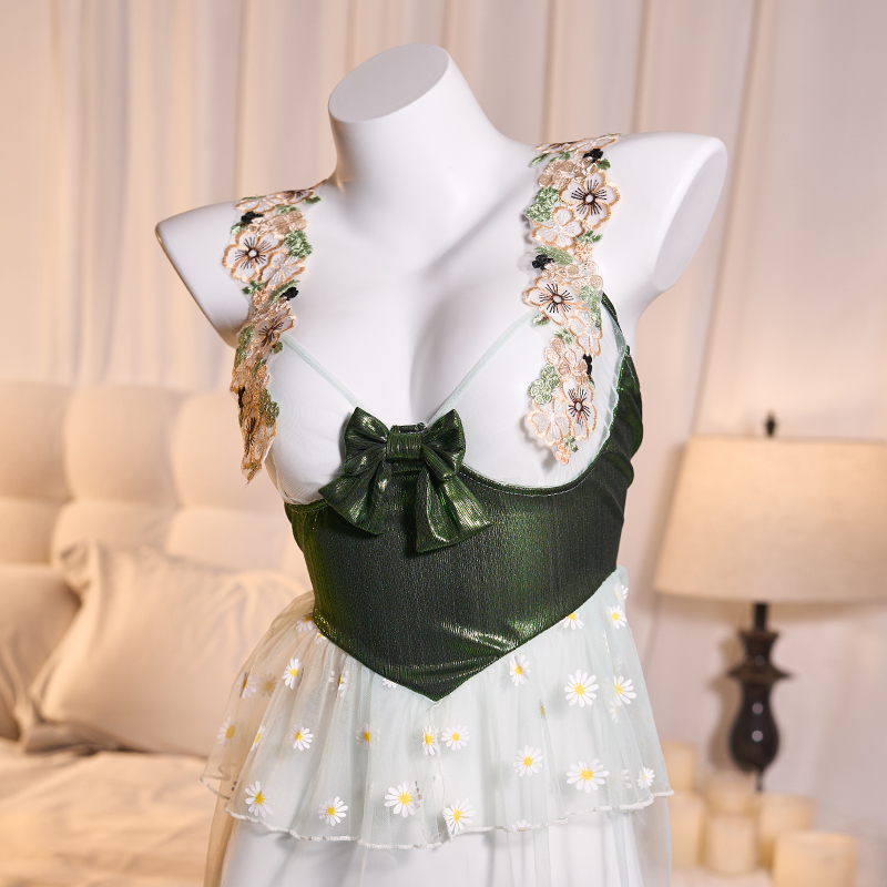 【90-220斤】大码女士蕾丝胖妹妹连衣裙1件装AXSQ049