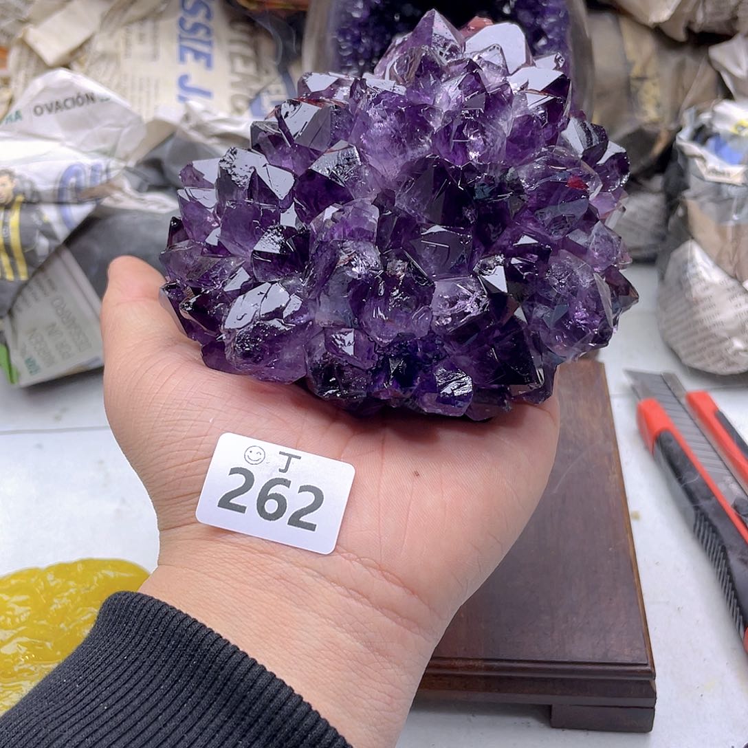 紫晶大型摆件（非配饰）未镶嵌