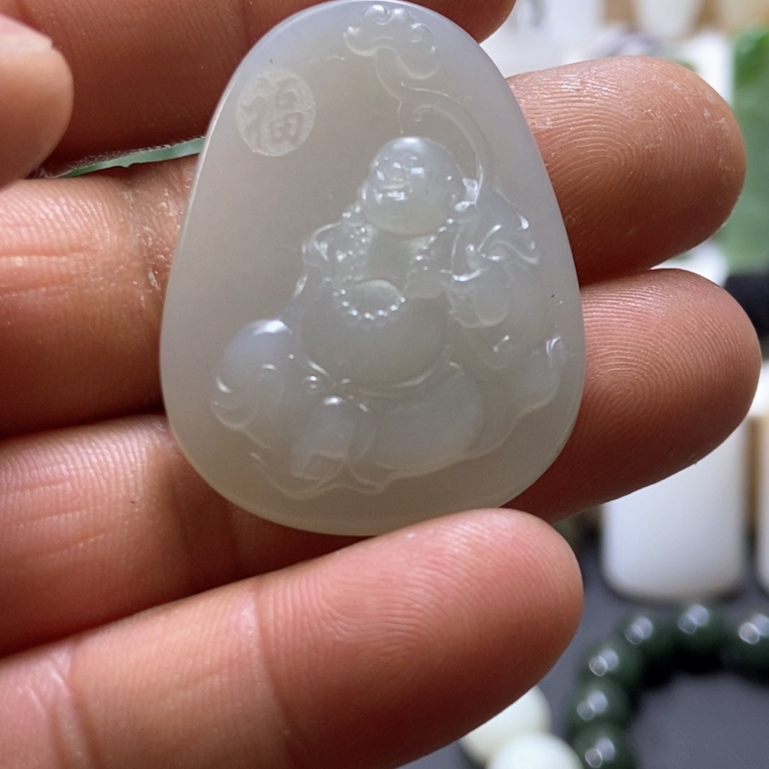 和田玉挂件未镶嵌