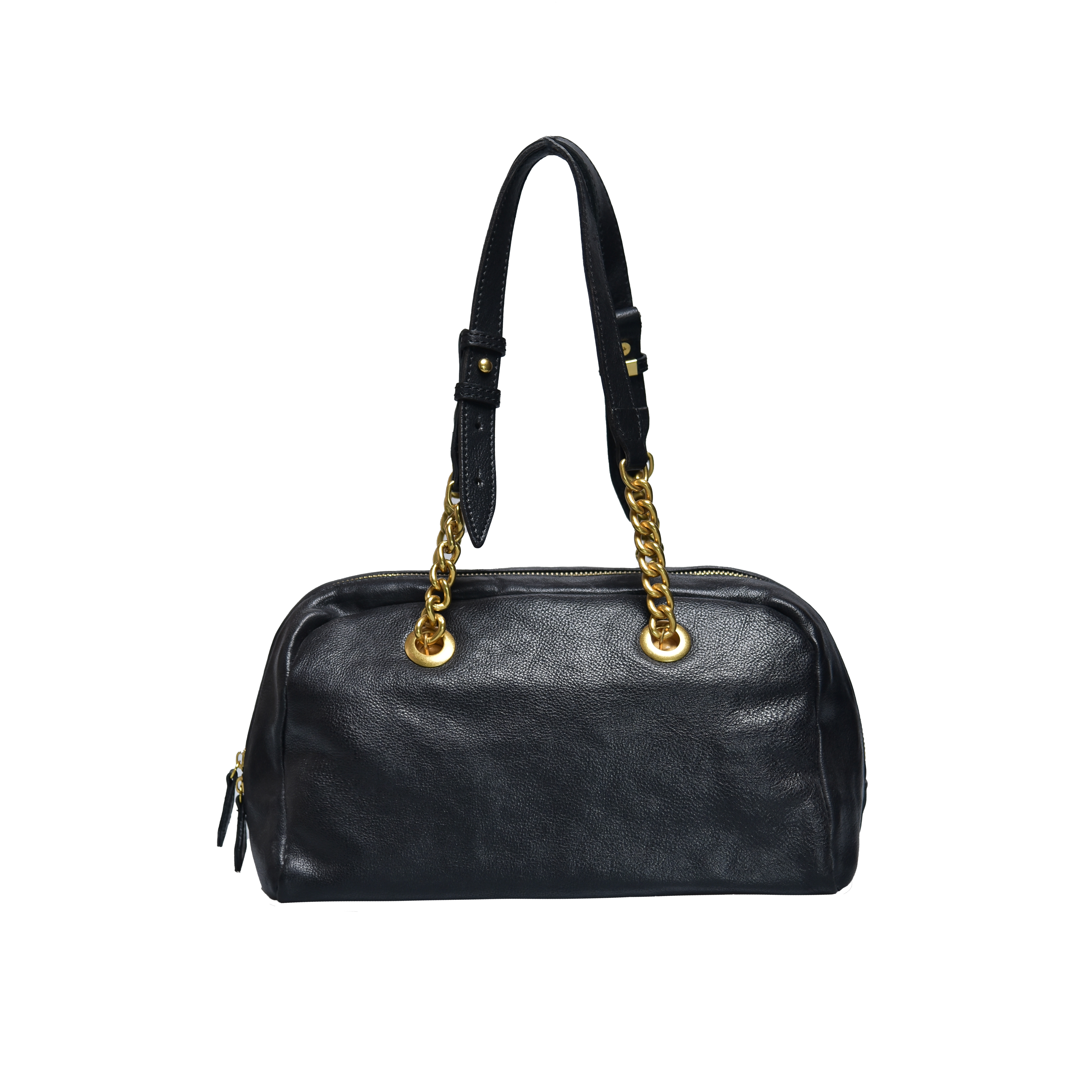 SONGZHI/松支头层牛皮小众女士包包-61215