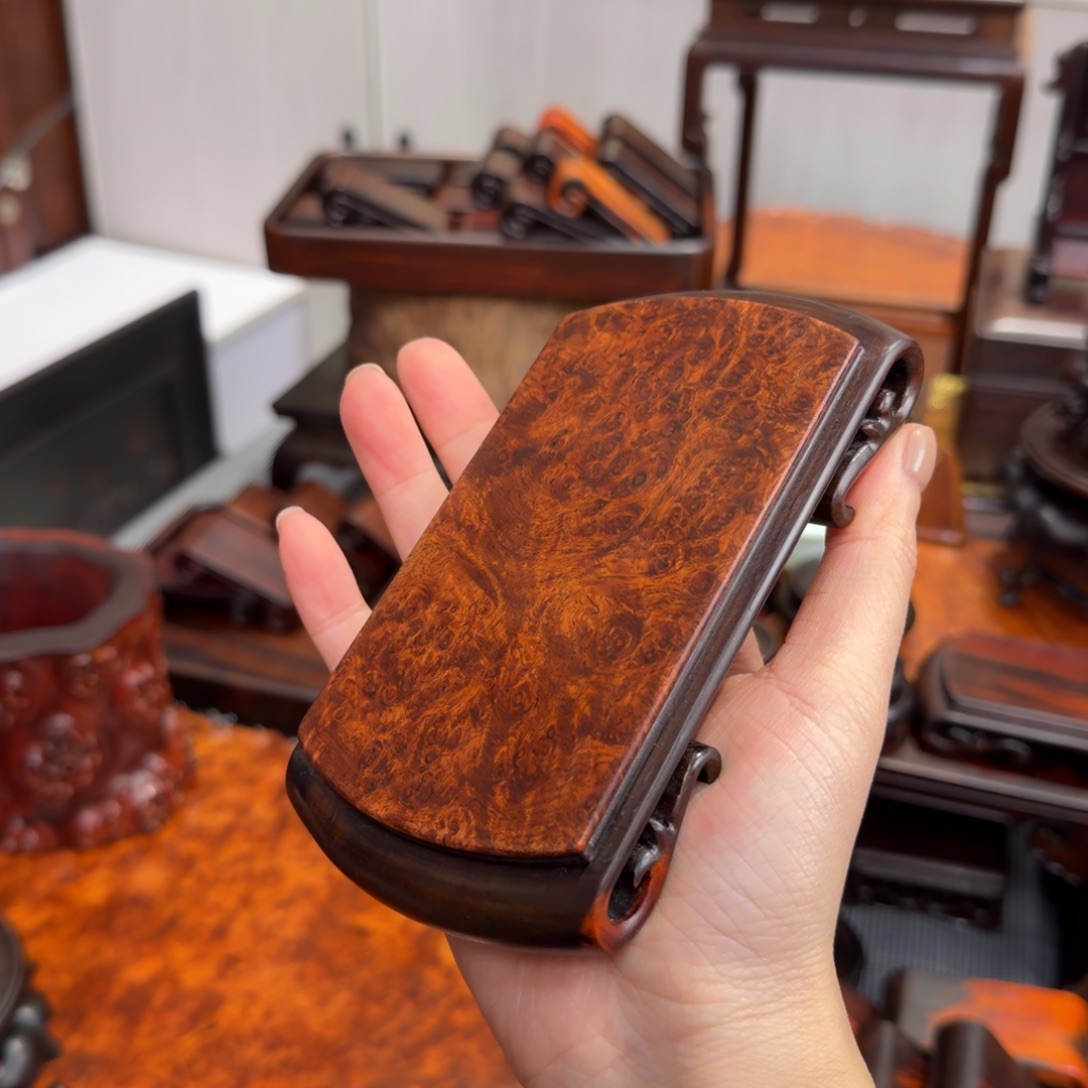 木大红酸枝交趾黄檀底座