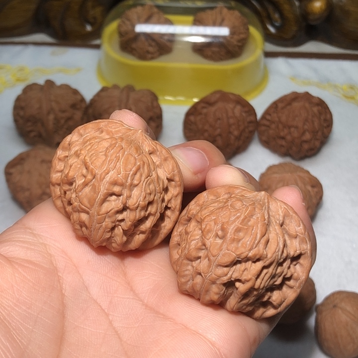 文玩核桃把件39歪磨