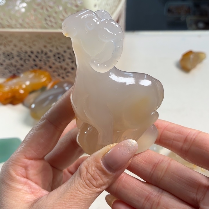 玛瑙/玉髓未镶嵌吊坠(不含链)