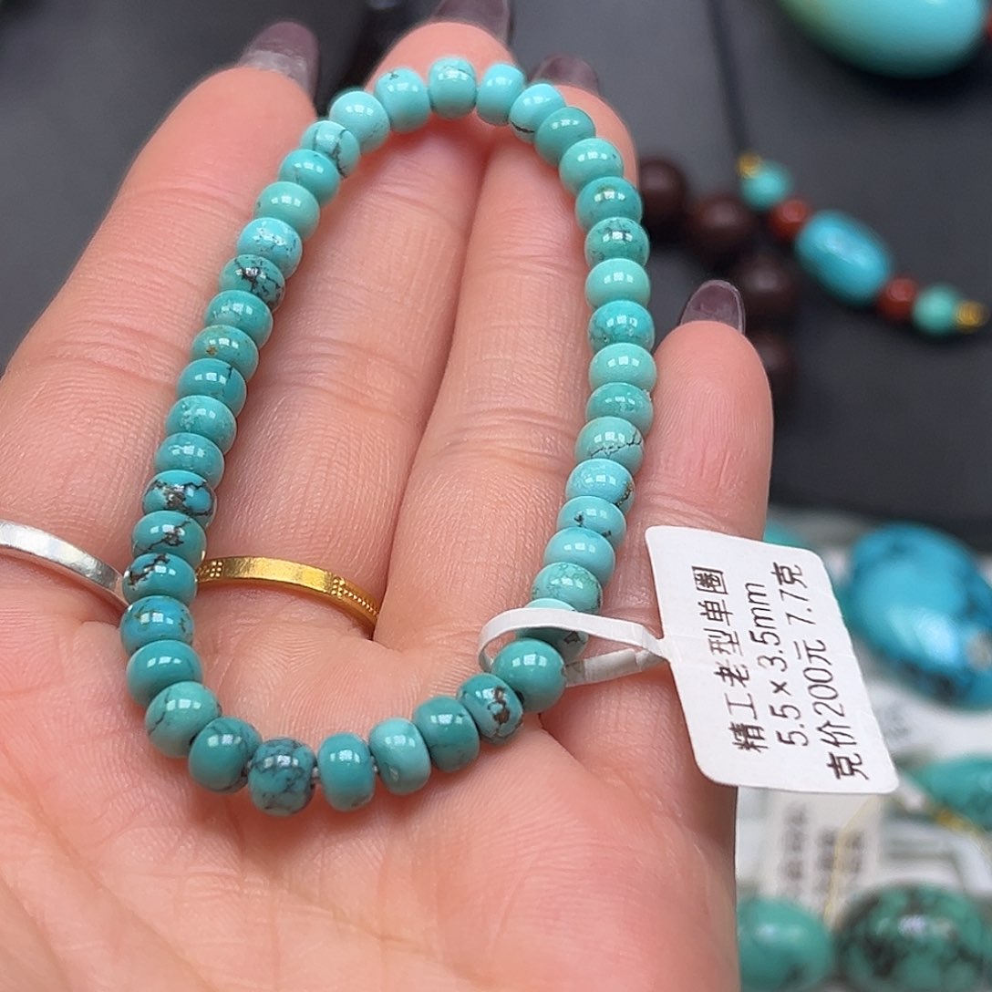 绿松石珠宝奇石未镶嵌