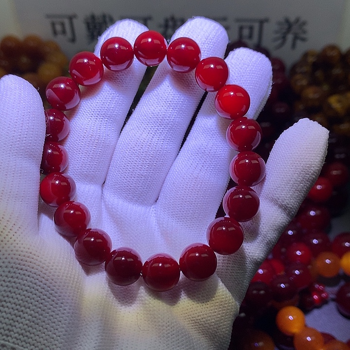 手串/手链松木1.1 帝王血龙木高冰透