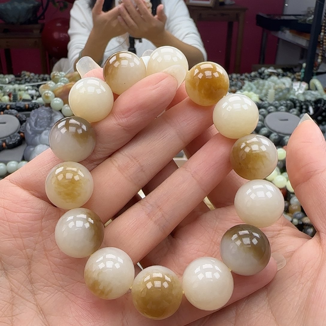 和田玉手链未镶嵌