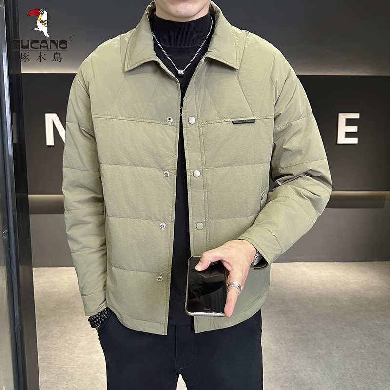 TUCANO/啄木鳥2025冬季新款鸭绒翻领羽绒服加厚保暖档次帅气舒适