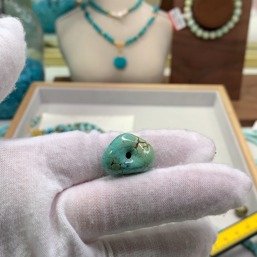 ****雯未镶嵌绿松石配饰