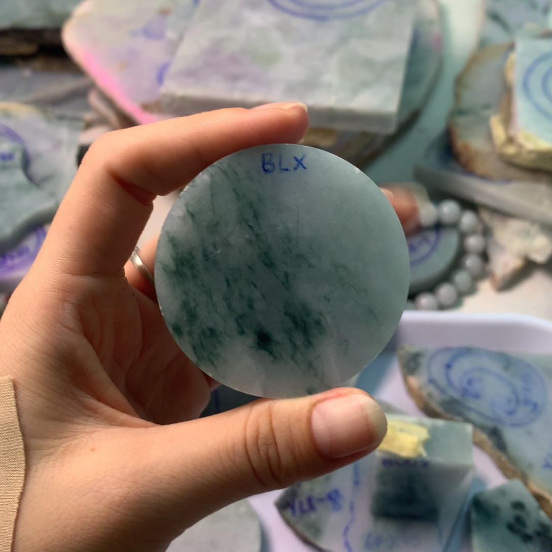 原***林定制翡翠未镶嵌翡翠裸石